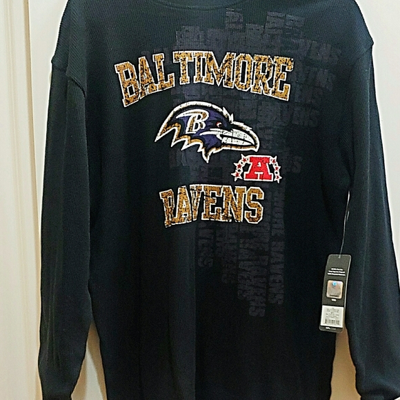 NWT NFL Raven's Reversible Thermal - Picture 7 of 11